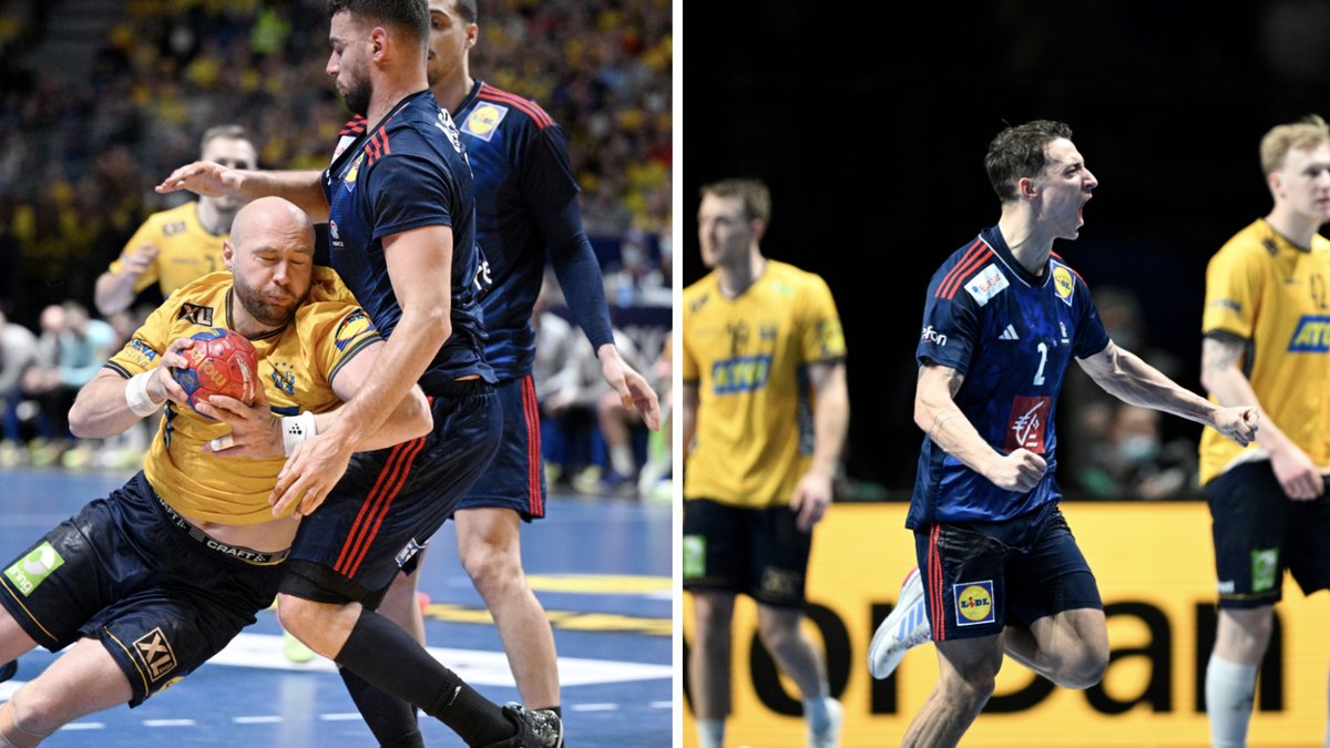 Ingen finalplats för Sverige – förlorar mot Frankrike 
